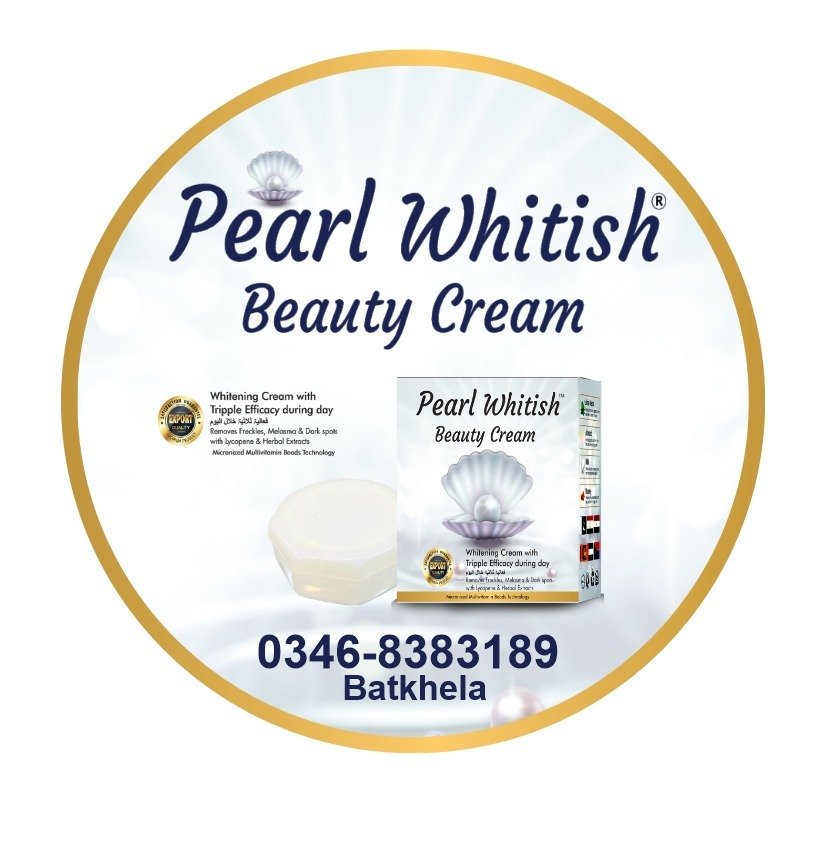 Pearl Whitish Beauty Cream Official Brand Logo