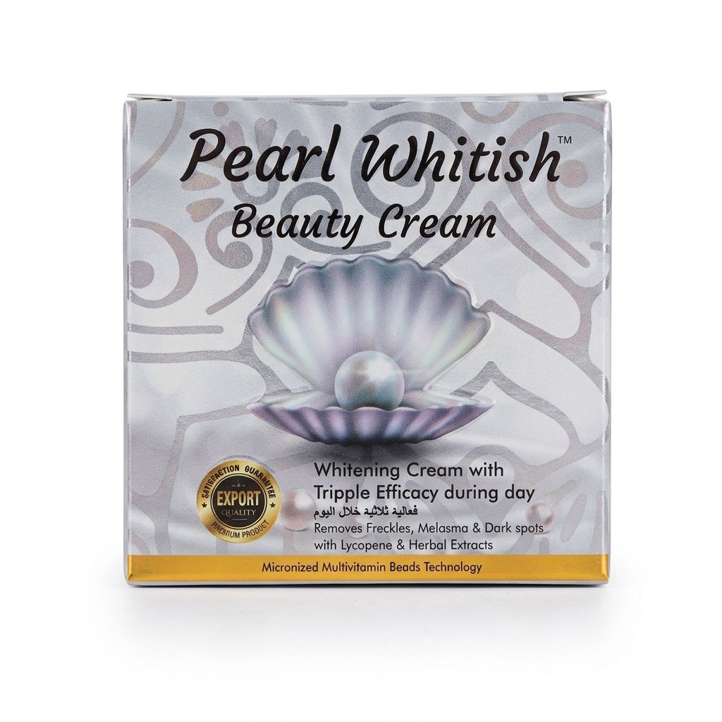 Pearl Whitish Beauty Cream with Lycopene and Herbal Extracts