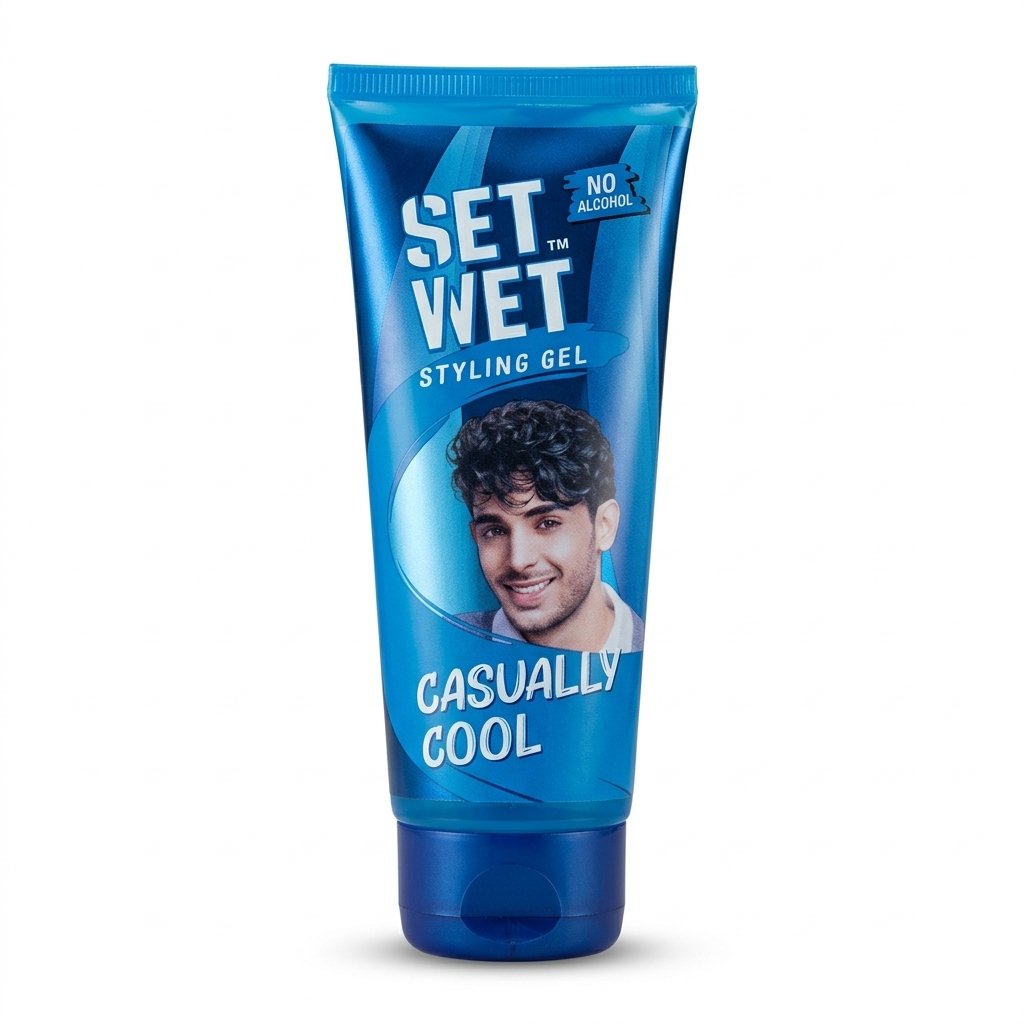 Set Wet Casually Cool Styling Hair Gel for Men