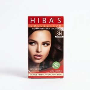 Hiba's Collection Permanent Hair Colour 3N Dark Brown