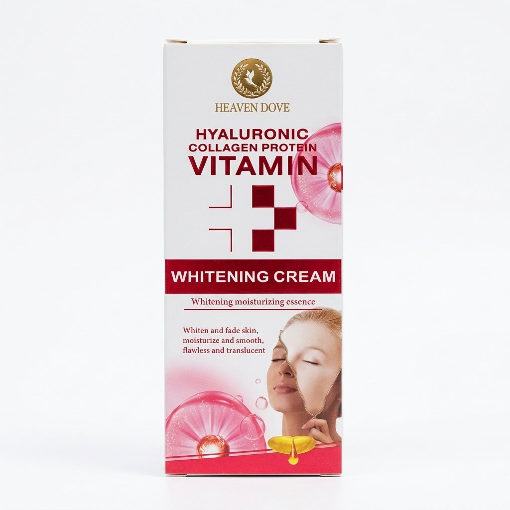 Heaven Dove Hyaluronic Collagen Protein Vitamin Whitening Cream