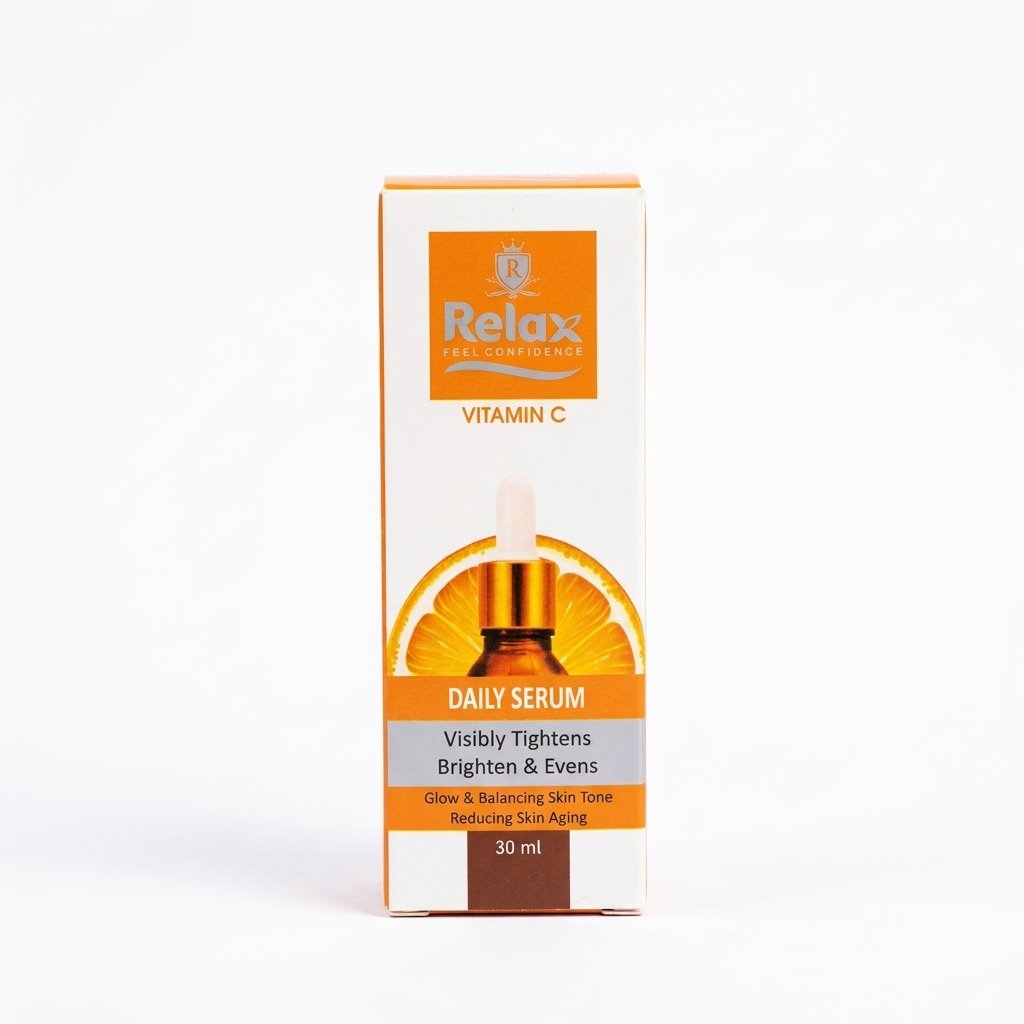 Relax Vitamin C Daily Face Serum 30ml
