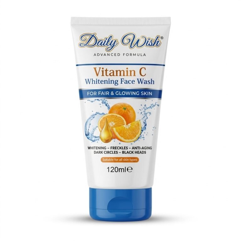 Daily Wish Advanced Formula Vitamin C Whitening Face Wash 120ml