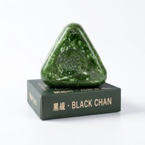 Black Chan Platycladus Orientalis Triangular Herbal Bar Soap