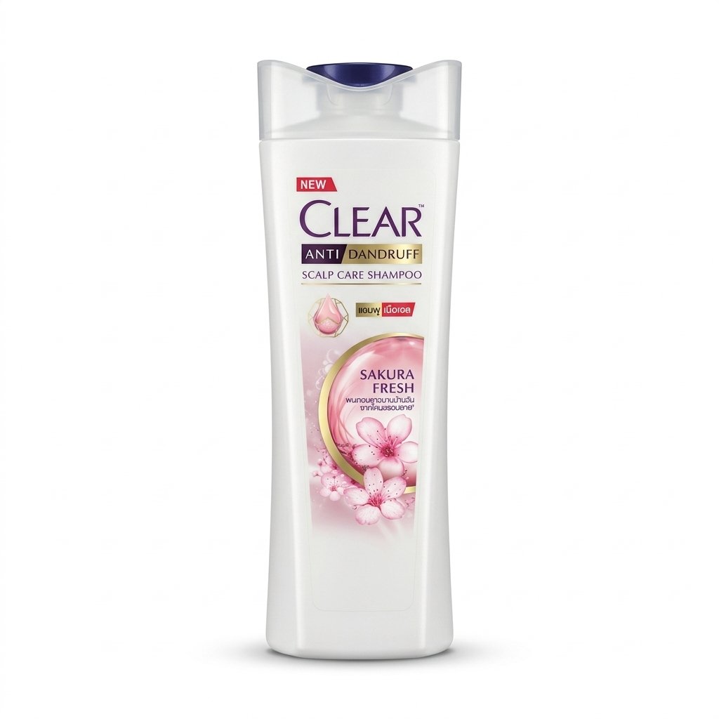Clear Sakura Fresh Anti Dandruff Scalp Care Shampoo