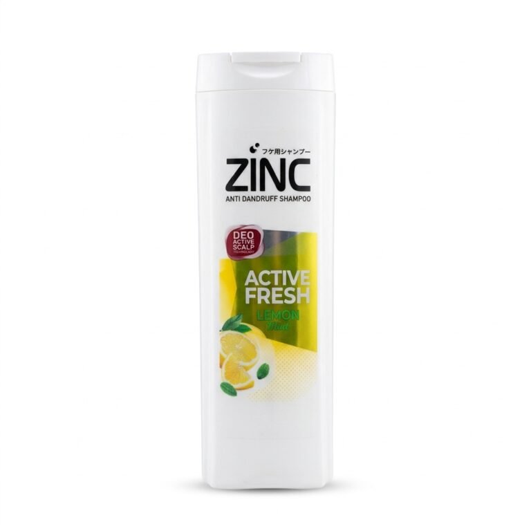 Zinc Active Fresh Lemon Mint Anti Dandruff Shampoo