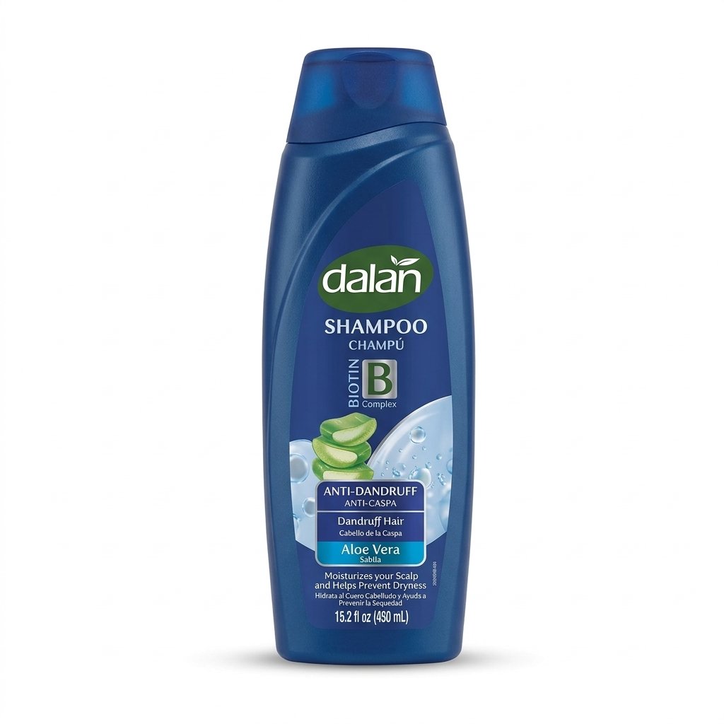 Dalan Biotin B Complex Aloe Vera Anti-Dandruff Shampoo 450ml