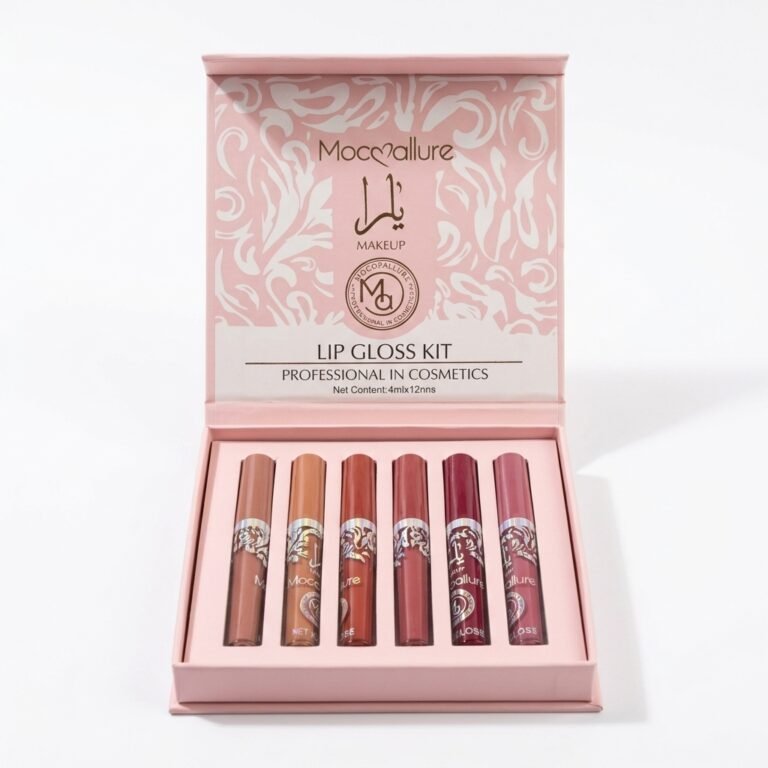 Mocallure Professional Lip Gloss Kit 6-Piece Set