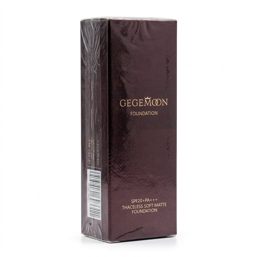GEGEMOON Thaceless Soft Matte Foundation SPF 20 PA+++ Box