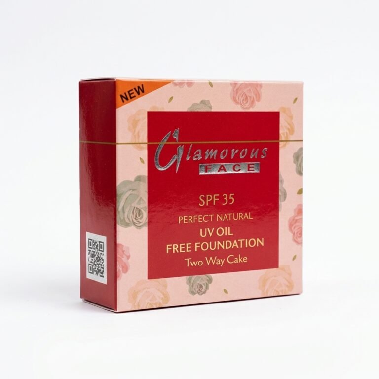 Glamorous Face SPF 35 Perfect Natural UV Oil Free Two Way Cake Box
