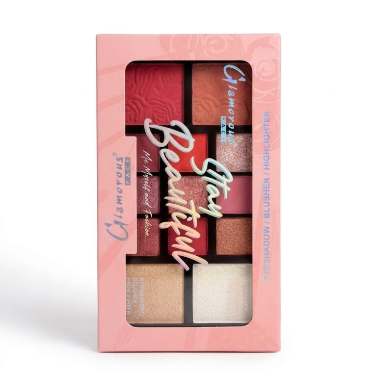 Glamorous Face Stay Beautiful Eyeshadow Blusher Highlighter Multi-Palette