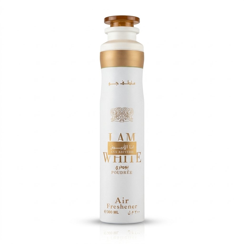 I Am White Ana Abiyedh Poudrée Air Freshener Spray 300 ml Can