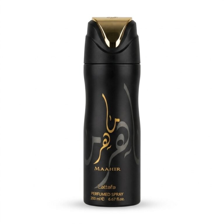 Lattafa Maahir Perfumed Spray Can 200 ml