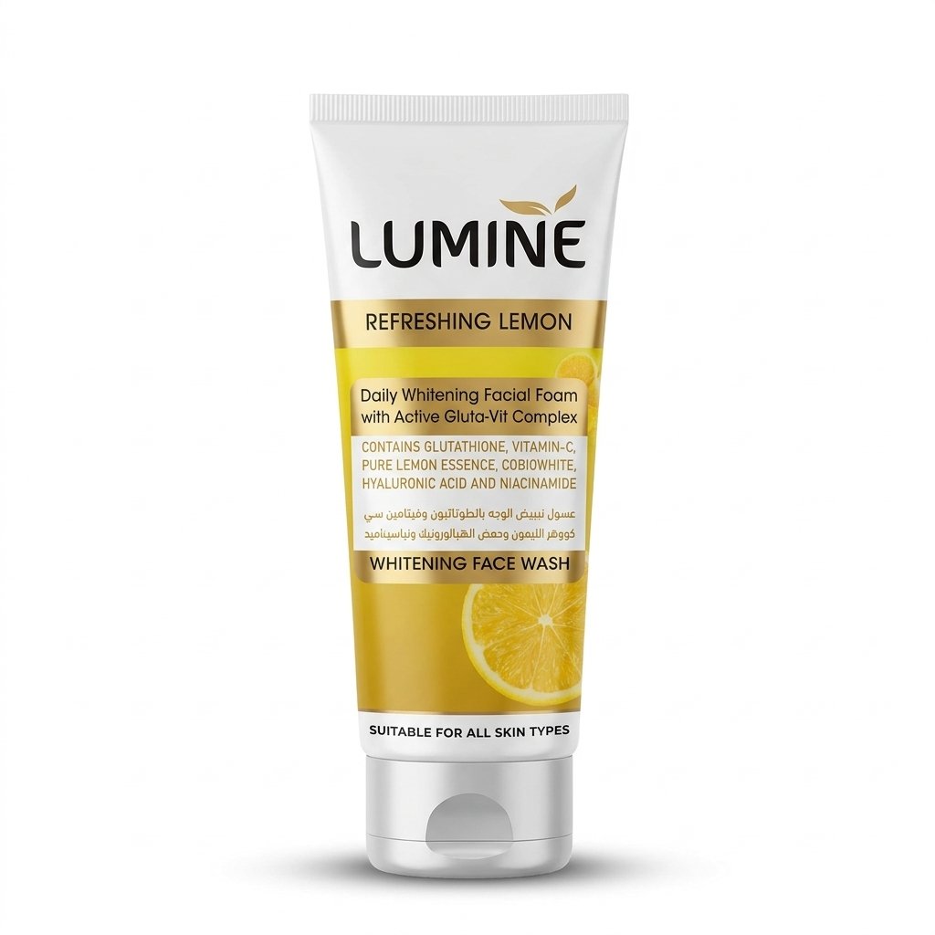 LUMINE Refreshing Lemon Daily Whitening Facial Foam