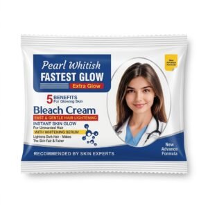Pearl Whitish Fastest Glow Bleach Cream with Whitening Serum