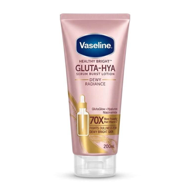 Vaseline Healthy Bright Gluta-Hya Dewy Radiance Serum Burst Lotion 200ml