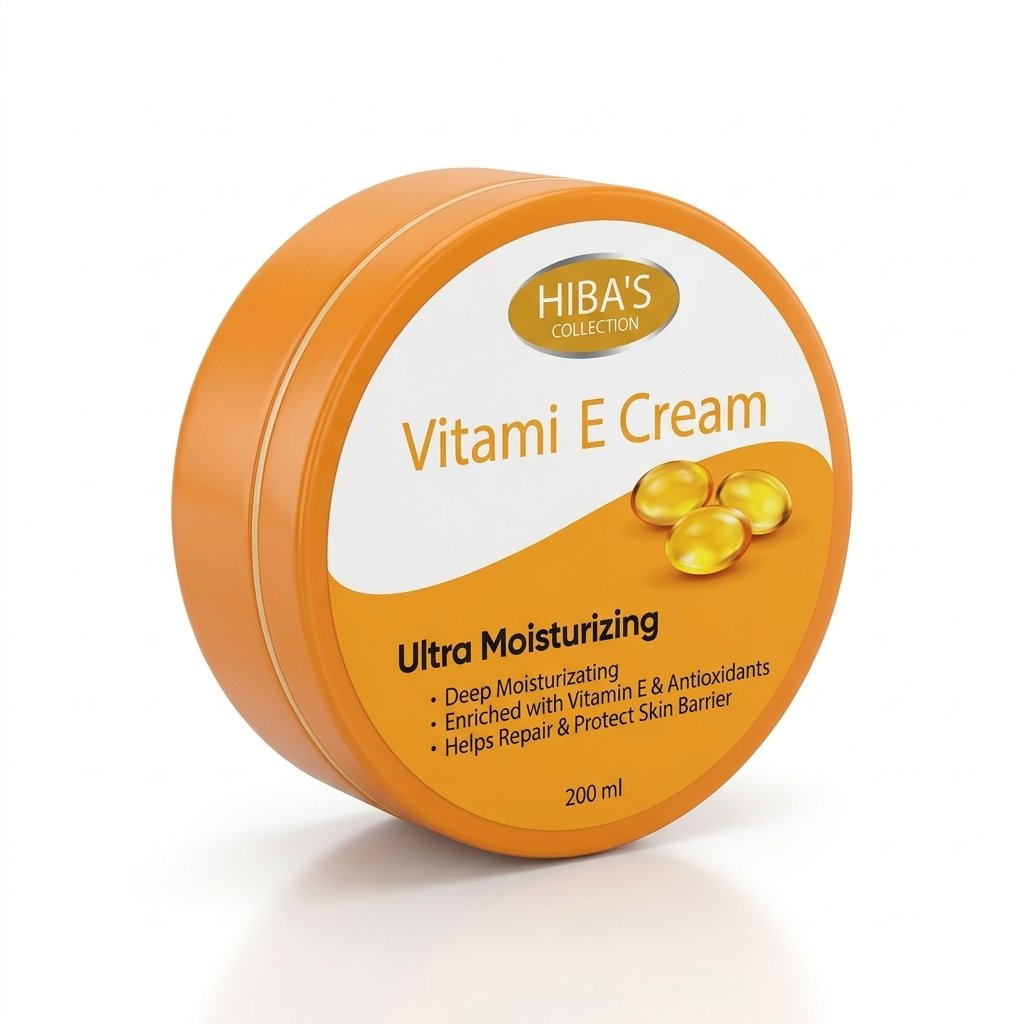 Hiba's Collection Ultra Moisturizing Vitamin E Cream 200ml