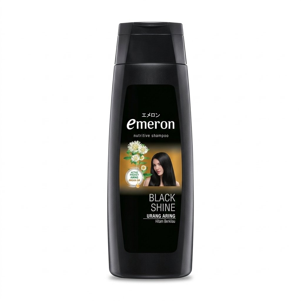Emeron Black Shine Urang Aring Nutritive Shampoo