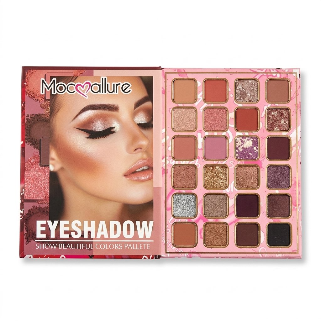 Mocallure 24-Color Matte and Shimmer Eyeshadow Palette