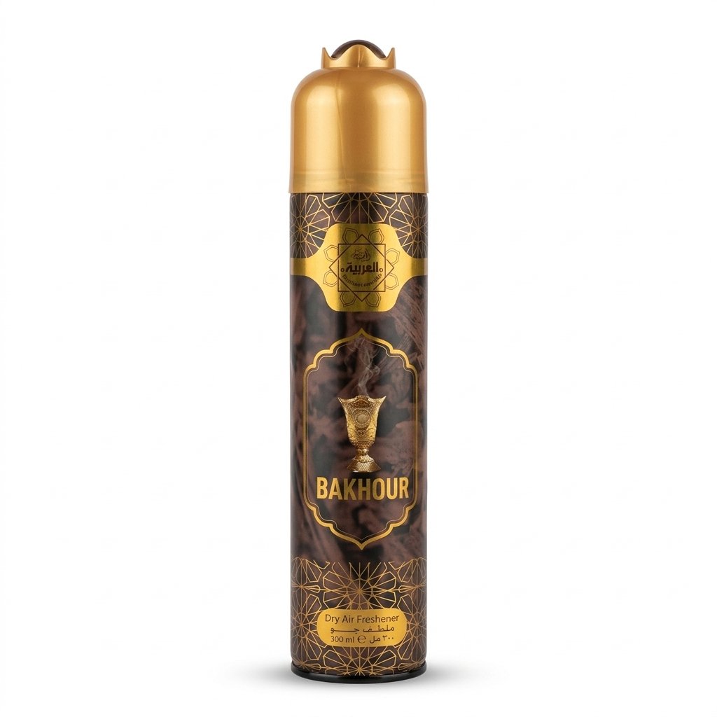 Bakhour Dry Air Freshener Spray 300 ml Can