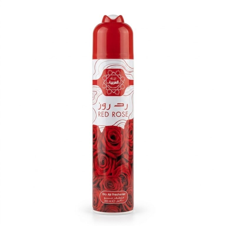 Red Rose Dry Air Freshener Spray 300 ml Can