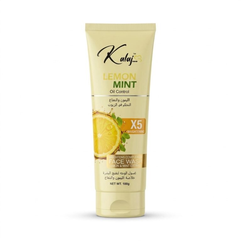 Kalaj Lemon Mint Oil Control Brightening Face Wash 100g