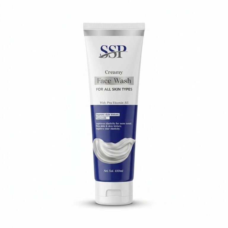 SSP Creamy Face Wash With Pro-Vitamin B5 100ml