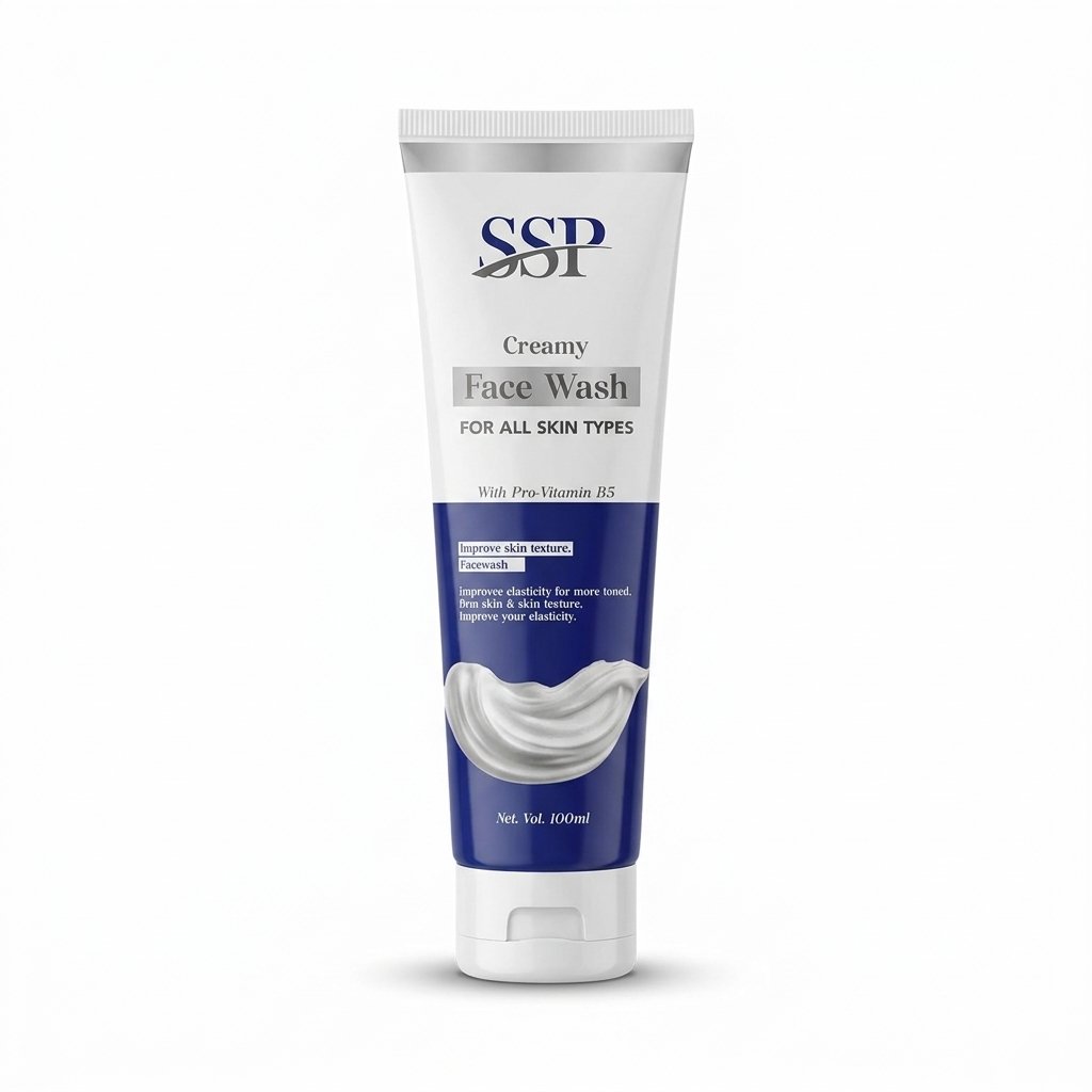 SSP Creamy Face Wash With Pro-Vitamin B5 100ml