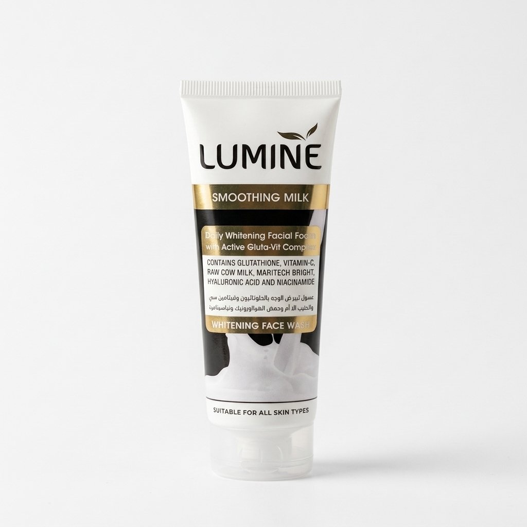 LUMINE Smoothing Milk Daily Whitening Facial Foam
