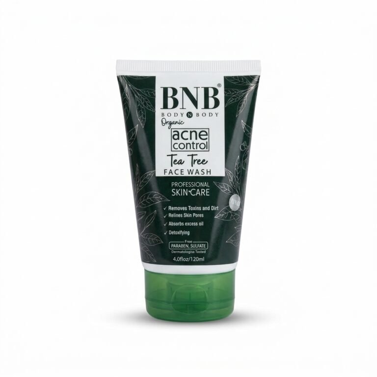 BNB Organic Acne Control Tea Tree Face Wash 120ml