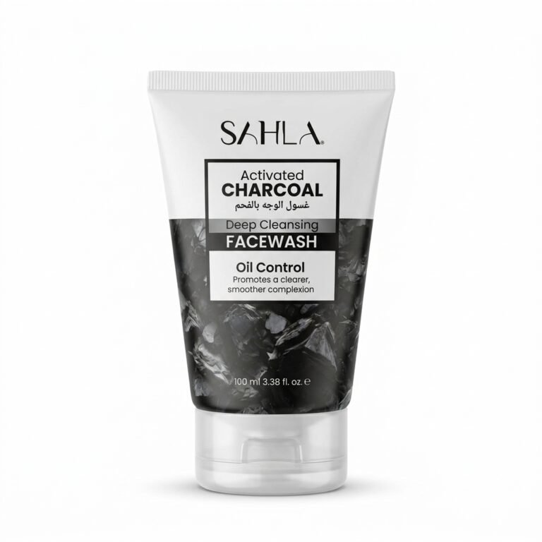 SAHLA Activated Charcoal Deep Cleansing Oil Control Face Wash 100ml