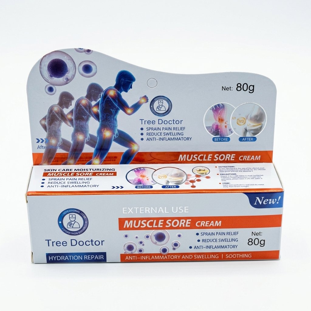 Tree Doctor Muscle Sore Sprain Pain Relief Cream 80g