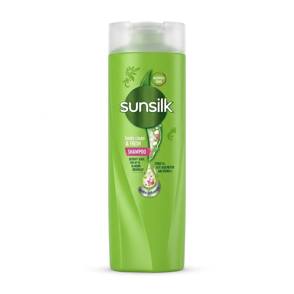 Sunsilk Lively Clean & Fresh Activ-Infusion Hair Shampoo