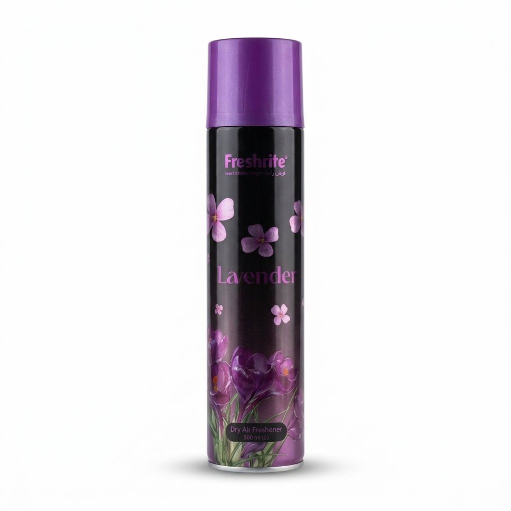 Freshrite Lavender Dry Air Freshener Spray 500 ml Can