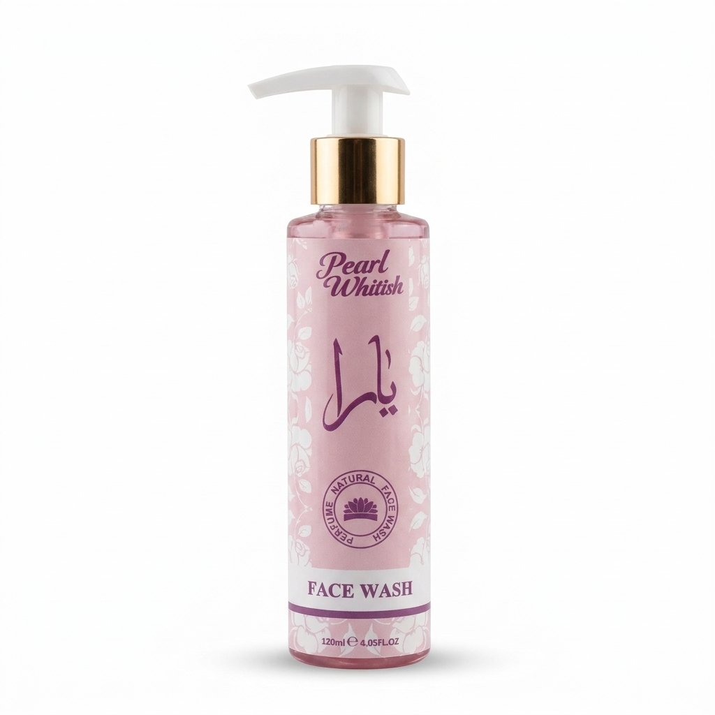 Pearl Whitish Yara Perfume Natural Face Wash 120m