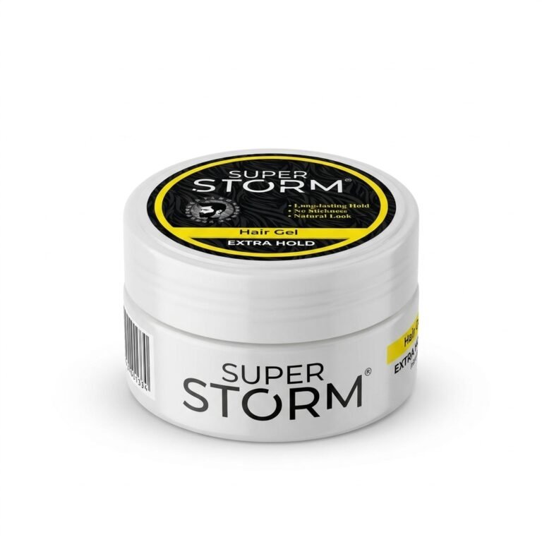 Super Storm Extra Hold Hair Gel Jar