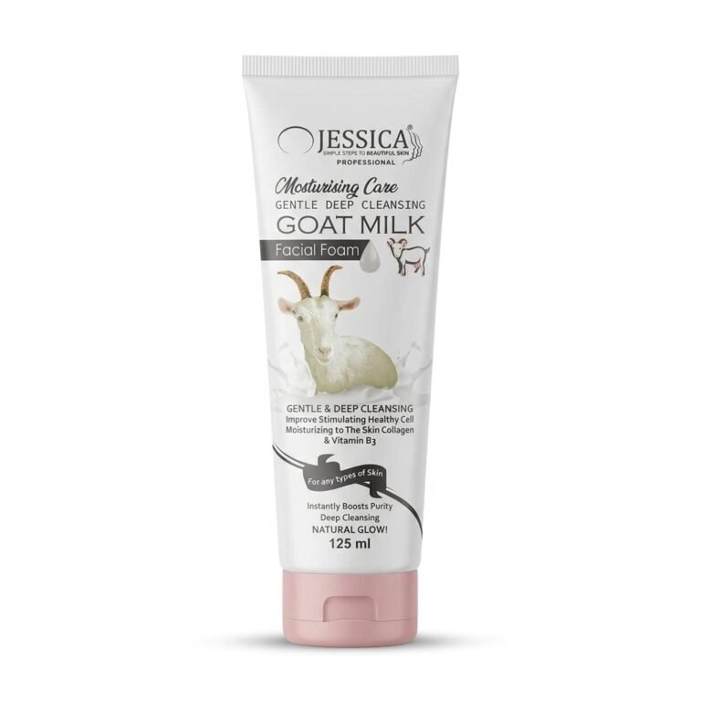 Jessica Professional Goat Milk Moisturising Care Facial Foam 125ml